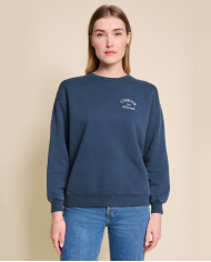 EMOI EMOI - Sweat femme - L'amour est déclaré - Bleu