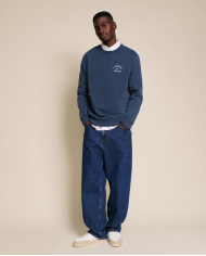 EMOI EMOI - Sweat homme - L'amour est déclaré - Bleu