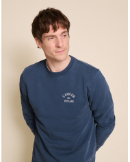 EMOI EMOI - Sweat homme - L'amour est déclaré - Bleu