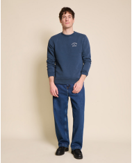 EMOI EMOI - Sweat homme - L'amour est déclaré - Bleu