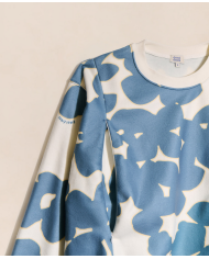 EMOI EMOI - Sweat d'allaitement en polaire recyclée - Fleurs du lac