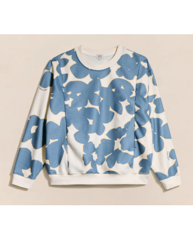 EMOI EMOI - Sweat d'allaitement en polaire recyclée - Fleurs du lac EMOI EMOI - Sweat d'allaitement en polaire recyclée - Fleurs du lac