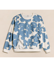 EMOI EMOI - Sweat d'allaitement en polaire recyclée - Fleurs du lac