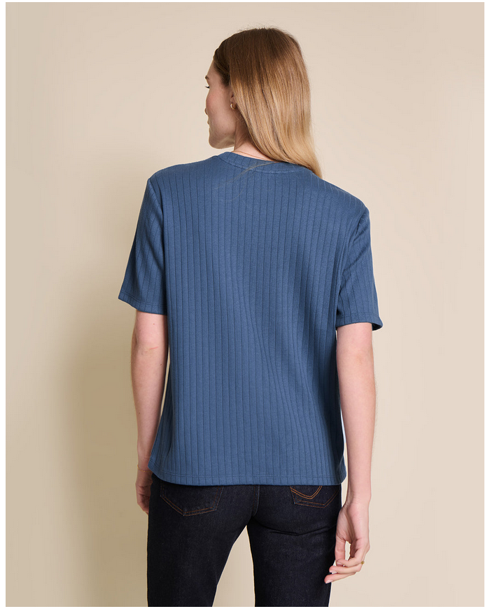 EMOI EMOI - T-shirt femme - Le grand amour - Bleu