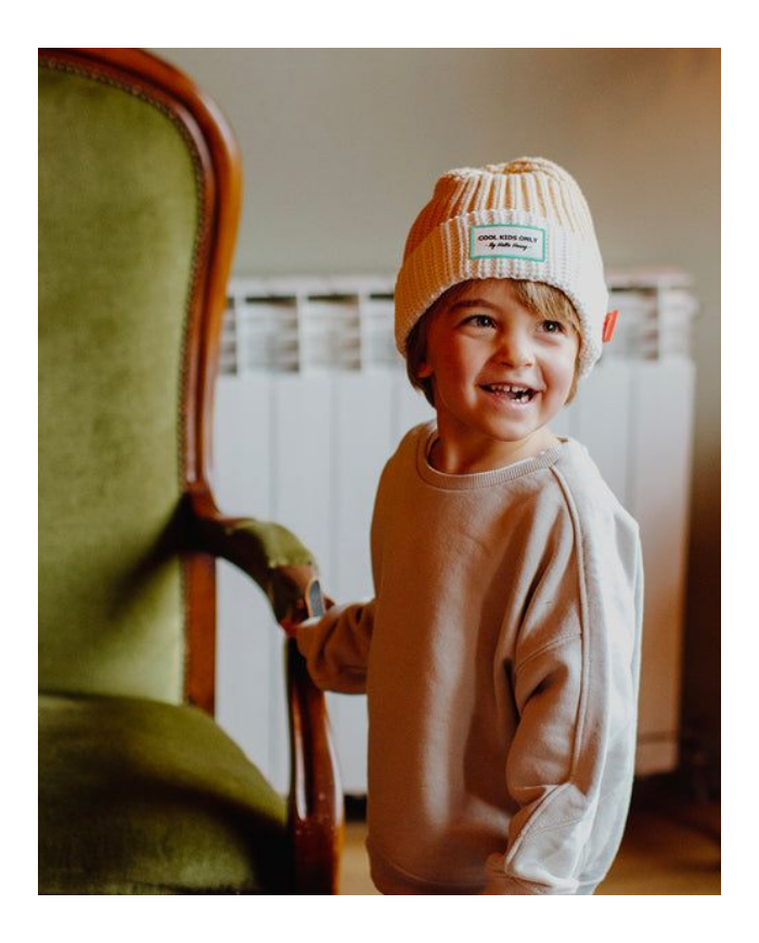 copy of Hello Hossy - Bonnet à pompon beige