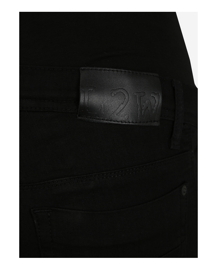 LOVE2WAIT - Jeans de grossesse Sophia Superstretch - Noir