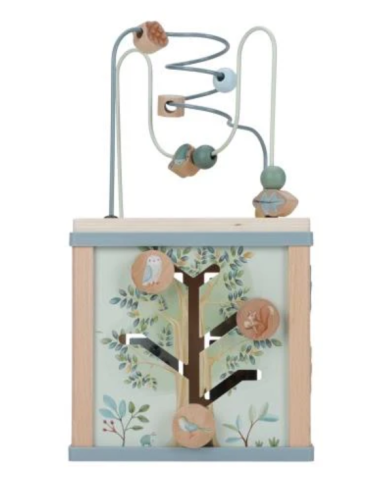 LITTLE DUTCH - Cube d'activités en bois - Forest Friends