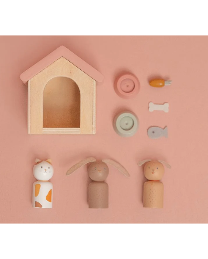 LITTLE DUTCH - Jeux Animaux Domestiques Pour Maison de Poupée