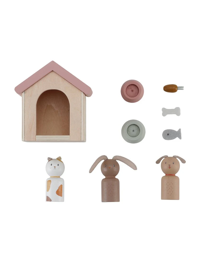 LITTLE DUTCH - Jeux Animaux Domestiques Pour Maison de Poupée