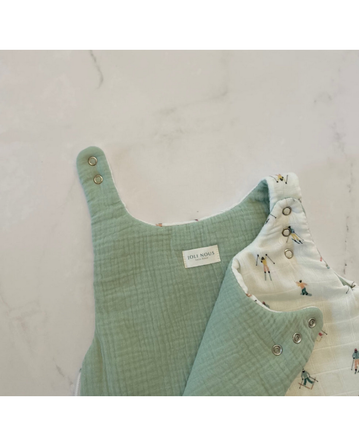 copy of Joli Nous - gigoteuse bleue réversible - 6-24 mois