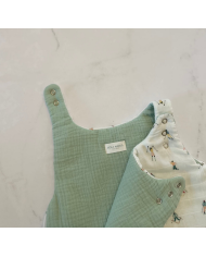 copy of Joli Nous - gigoteuse bleue réversible - 6-24 mois