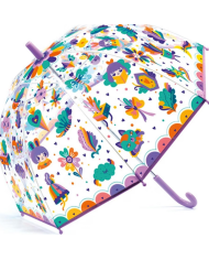DJECO - Parapluie enfant transparent - Licornes