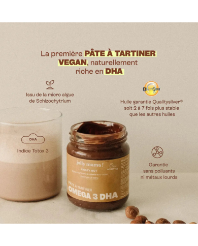 JOLLY MAMA -  Crazy nut - Pâte à tartiner