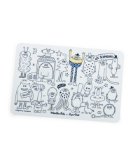 SUPER PETIT x MOULIN ROTY - Set en silicone à colorier