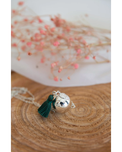 copy of Bola-JOY or jaune- cordon rose/crème