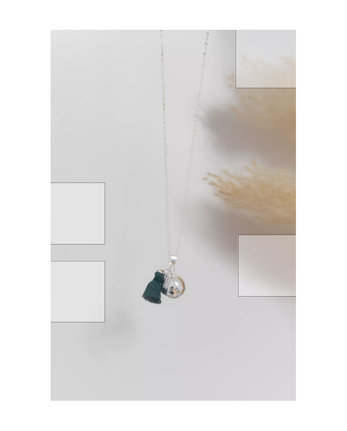 C'EST BOLA VIE - Bola de grossesse Argent - UBUD