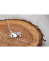 copy of Bola-JOY or jaune- cordon rose/crème