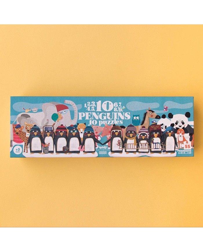 LONDJI - 10 puzzles pour apprendre à compter