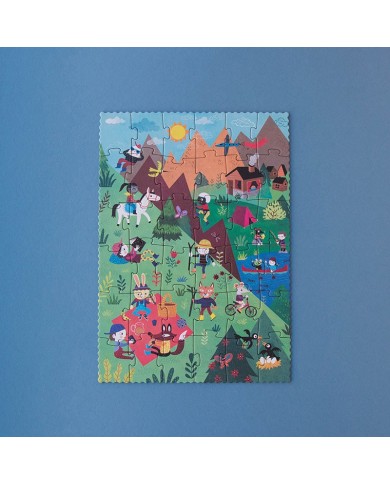 LONDJI - Puzzle réversible - Let's go to the mountain