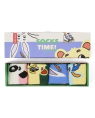 HELLO HOSSY - Lot de 4 paires de chaussettes – Pack Mascots