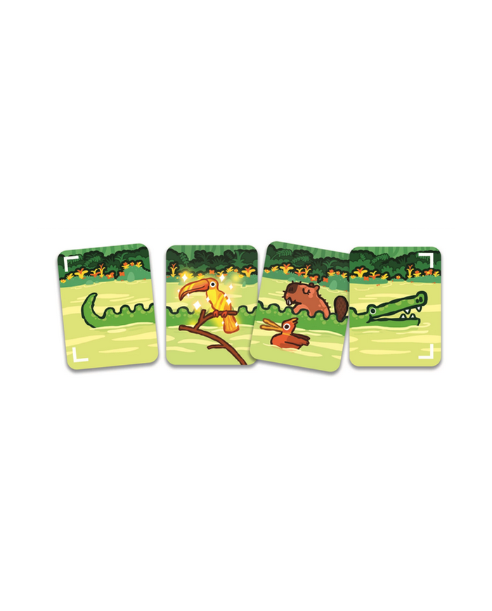 DJECO - Jeux de cartes - SAFARI CROCO