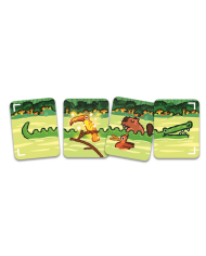 DJECO - Jeux de cartes - SAFARI CROCO