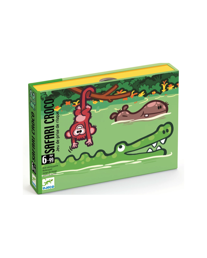 DJECO - Jeux de cartes - SAFARI CROCO