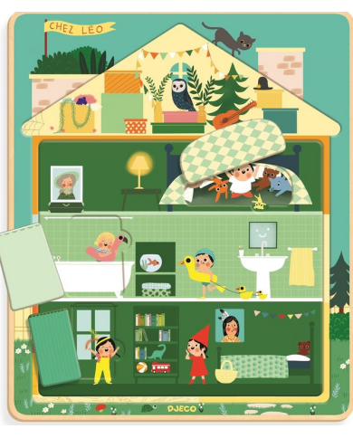 copy of djeco-CHEZ NUT -puzzle plusieurs niveaux