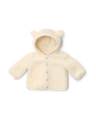 LITTLE DUTCH - Veste en peluche – Blanc