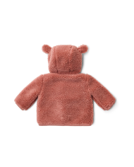 LITTLE DUTCH - Veste en peluche – Rose poudré