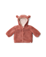 LITTLE DUTCH - Veste en peluche – Rose poudré