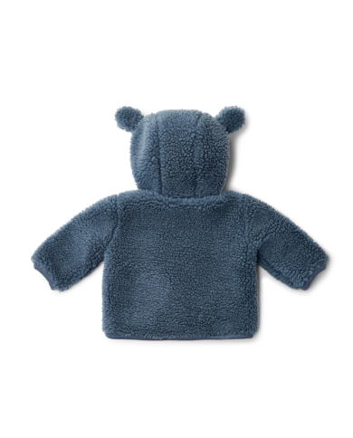 LITTLE DUTCH - Veste en peluche – Bleue