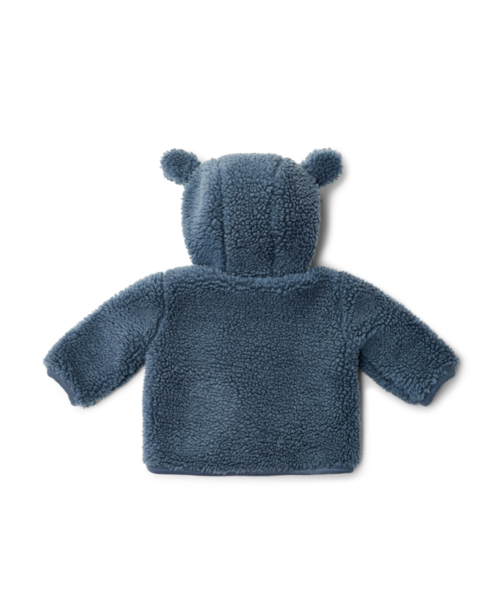 LITTLE DUTCH - Veste en peluche – Bleue