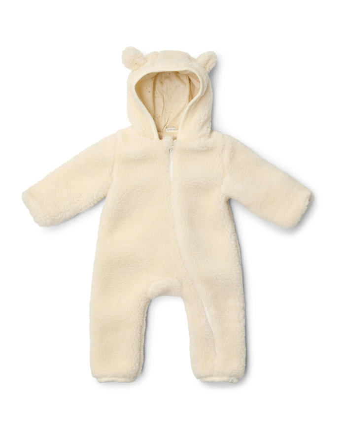 LITTLE DUTCH - Combinaison en peluche – Blanc