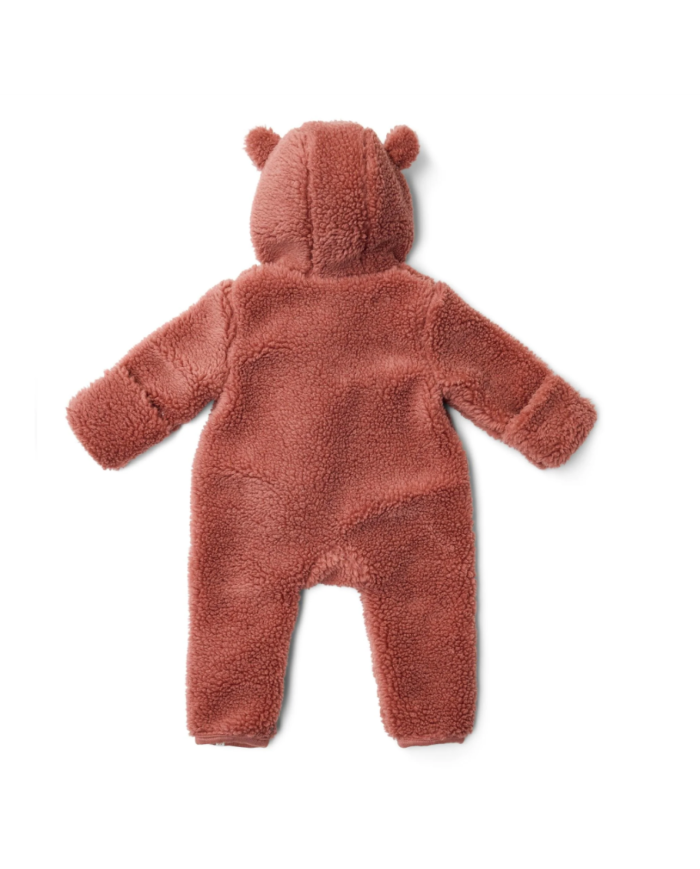 LITTLE DUTCH - Combinaison en peluche – Rose poudré