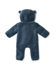 LITTLE DUTCH - Combinaison en peluche – Bleue