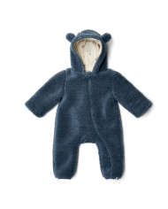 LITTLE DUTCH - Combinaison en peluche – Bleue
