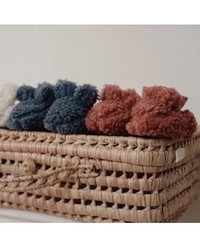 LITTLE DUTCH - Chaussons en peluche