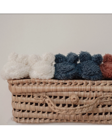 LITTLE DUTCH - Chaussons en peluche