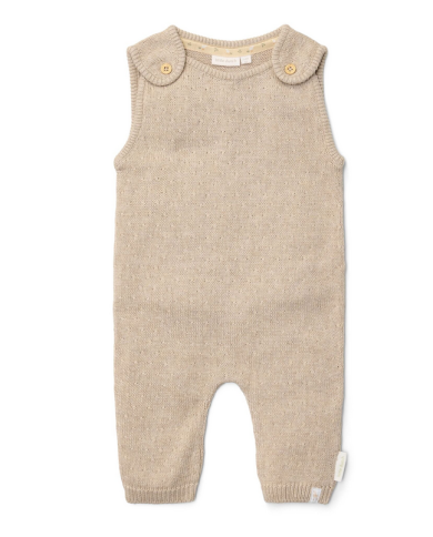 LITTLE DUTCH – Combinaison tricotée bébé – Sable