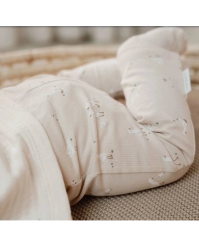 LITTLE DUTCH – Legging bébé en coton bio – Little Goose Sable