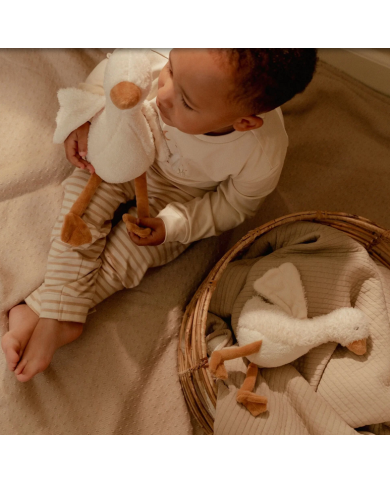 LITTLE DUTCH – Peluche bébé douce – Little Goose