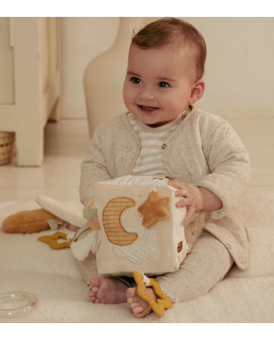 LITTLE DUTCH – Cube d’activités bébé – Newborn Naturals