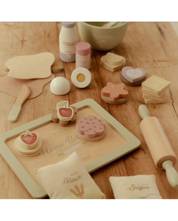 LITTLE DUTCH - Set de pâtisserie en bois