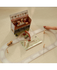 LITTLE DUTCH - Blocs empilables avec voitures