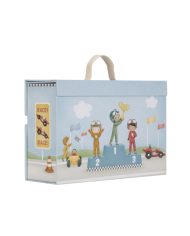 LITTLE DUTCH - Circuit de course en bois dans une mallette