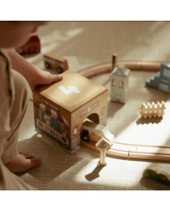 LITTLE DUTCH - Blocs empilables avec voitures