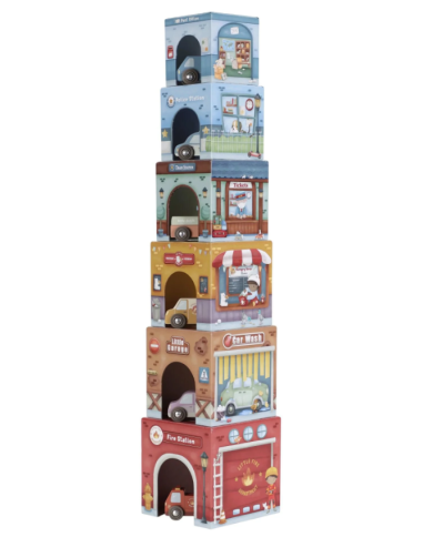 copy of Little Dutch - Cube d'activités - Butterflies