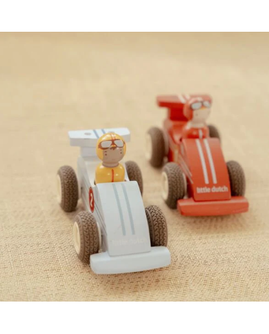 LITTLE DUTCH - Voitures de course à rétro friction