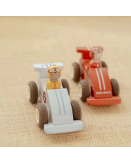 LITTLE DUTCH - Voitures de course à rétro friction